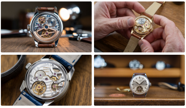 nguyên lý lên cót đồng hồ cơ